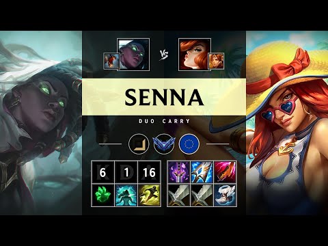 Senna ADC vs Miss Fortune - EUW Diamond Patch 25.06