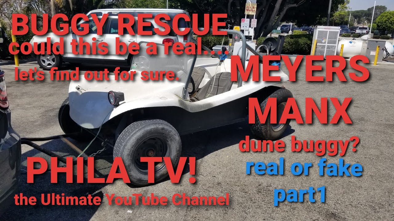 NEW VW DUNE BUGGY PROJECT 65 PAN IS IT A MEYERS MANX CLONE OR THE REAL DEAL LET'S FIND OUT #philatv
