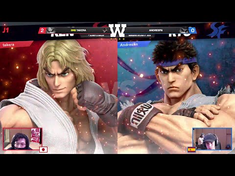 UW4 Shoto War Quarter - SNB | takera (Ken) Vs. AndresFn (Ken,Ryu)