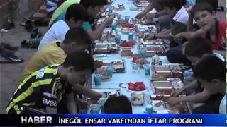 ENSAR VAKFI'NDAN İFTAR PROGRAMI
