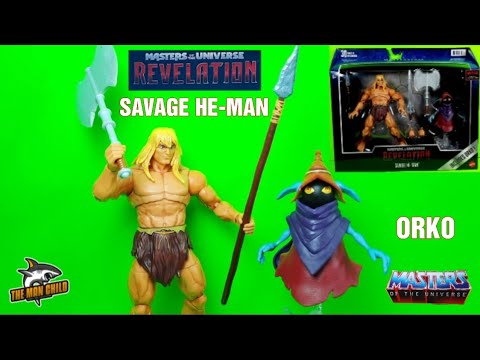 Masters of the Universe: Revelation Masterverse Deluxe Savage He-Man Review!