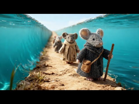 Moses Bible Story Song for Kids | Funny Mouse Version - Kids (0-4), Kingdom Kids Zone - Back To The Basics!
