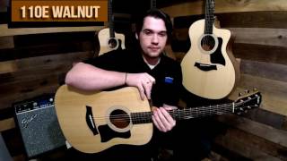 Video thumbnail for Taylor 110e Walnut by napervillemusic