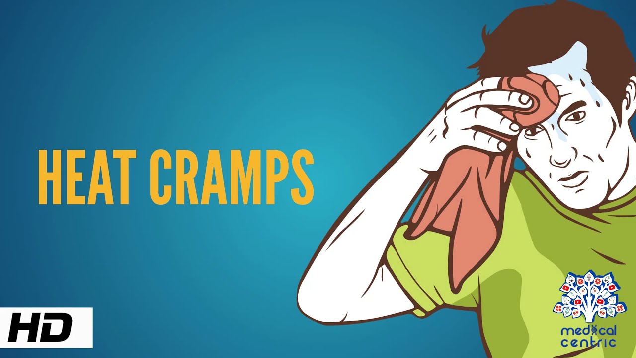 What are major signs and symptoms of heat cramps heat exhaustion and