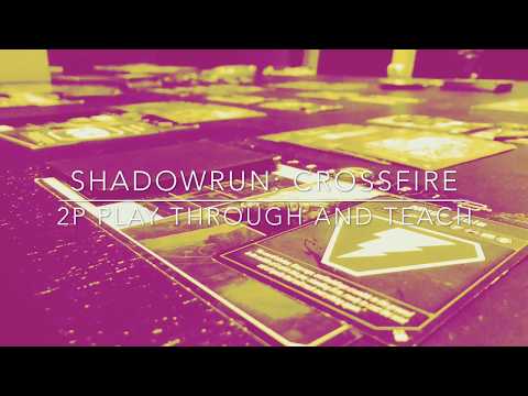 Shadowrun: Crossfire - Crossfire Playthrough and teach
