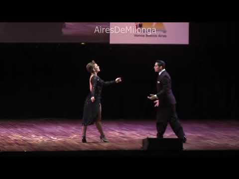 Mundial de Tango 2016  Final escenario, Leonardo Luizaga, Katherine Laiton