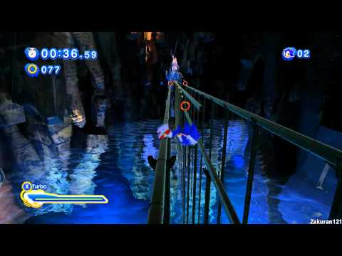 (OLD) Sonic Generations Green Hill Modern Speed run (skills) 1:29.08