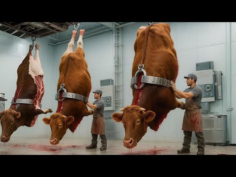 Thousands of cows are slaughtered: This is how brutal it is in France's largest slaughterhouse!