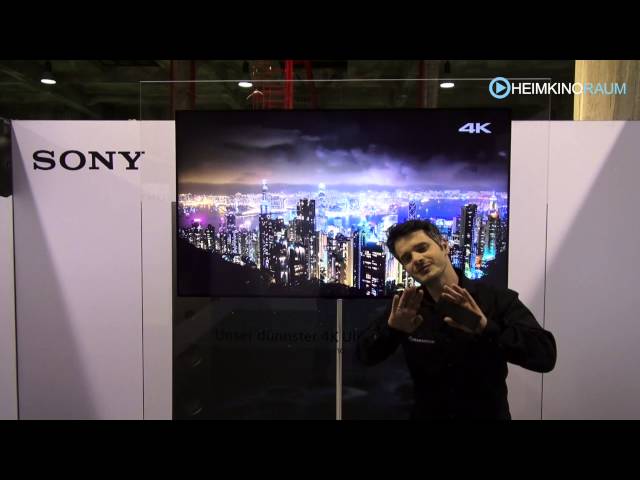 Video Teaser für SONY KDL 55X9005C und 65X9005C Kurzvorstellung