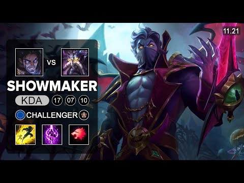DK Showmaker Kassadin Top vs Sylas - EUW Challenger - Season 11 Patch 11.21