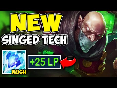 HOW THIS ONE ITEM JUST CHANGED TOP SINGED (SMASH ANY BRUISER) - League of Legends