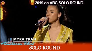 Myra Tran &quot;I Put a Spell on You&quot; she is nervous waiting for results | American Idol 2019 SOLO Round