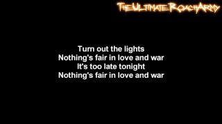Three Days Grace - Nothing&#39;s Fair In Love And War [Lyrics on screen] HD
