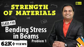 Bending Stress in Beams - Problem 1 - Stresses in Beams - Strength of Materials