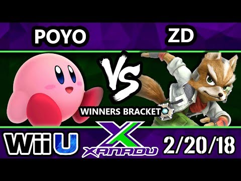 S@X 242 Smash 4 - Poyo (Kirby) Vs. ZD (Fox) - SSB4 Winners Bracket - Smash Wii U