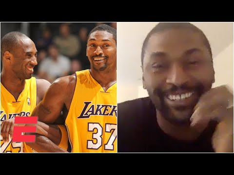 梅塔·桑迪福德-阿泰斯特 談他如何與 Kobe Bryant 透過競爭建立情誼 | ESPN (Metta Sandiford-Artest on how he bonded with Kobe Bryant through how they compete | ESPN)