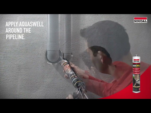 soudal Poliuretāna hermētiķis 290ml water seal