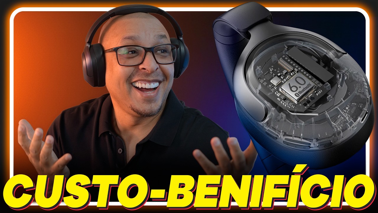 Um BAITA fone de ouvido CUSTO BENEFICIO! Headphone HAYLOU S40. Fone de ouvido bluetooth barato!