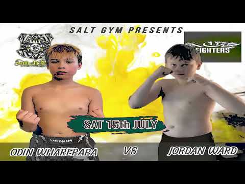 ODIN WHAREPAPA vs. JORDAN WARD - S.A.L.T Gym Future Generation 7 Boxing & Kickboxing Event