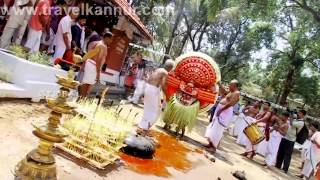 preview picture of video 'Raktheswari Theyyam @ Nikkunnath Kalari  (Travel Kannur Kerala Videos)'