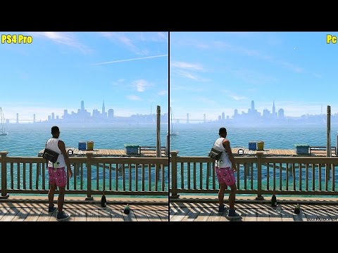 Watch Dogs 2 Pc Ultra Vs PS4 Pro 1080p Graphics Comparison
