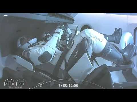 Historic SpaceX Demo-2 launch: 1st stage lands and Dragon deploys