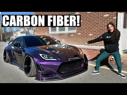 Installing a Carbon Fiber Hood on My Subaru BRZ