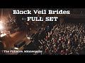 Black Veil Brides—Bleeders Tour, Minneapolis MN 5/2/2024 (FULL SET)