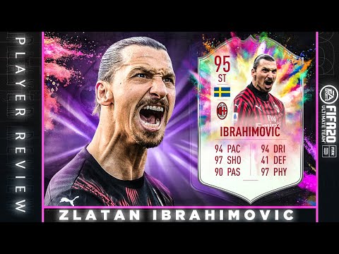 ZLATAN IBRAHIMOVIC 95 OVERALL SUMMER HEAT PLAYER REVIEW! FIFA 20