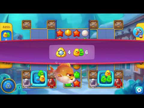 Fishdom 4855 Hard Level - NO BooSTERS