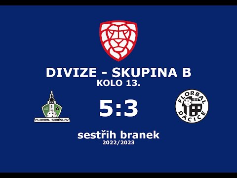 13. kolo divize B, Soběslav vs Dačice
