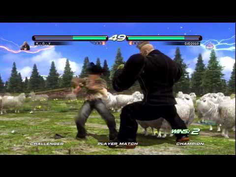 Tekken 6: K_-_O_-_V (Lili) VS DJD2010 (Jack-6) Part 3
