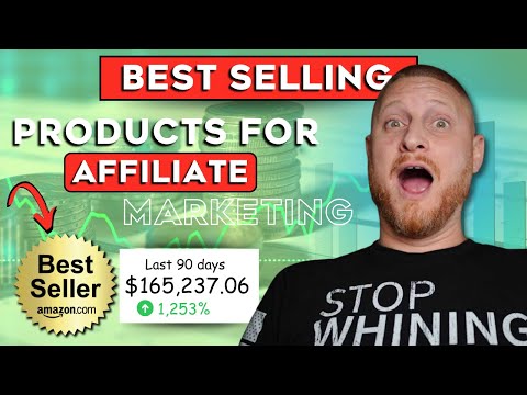 How to find best selling products on amazon for affiliate marketing 2024