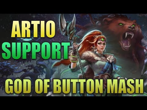 SMITE Conquest - Artio Support | Smashing Keys!