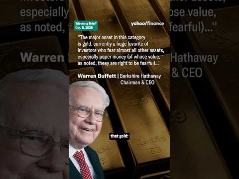 Buffett: Gold “has two significant shortcomings.”