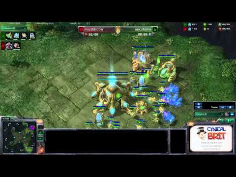 mouzMorroW vs mouzMaNa - Game 2 - Starcraft 2