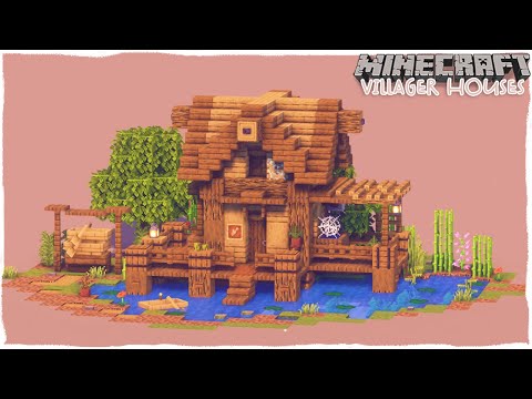 Minecraft : How to Build a FISHERMAN House For a Village | Tutorial ( EASY )