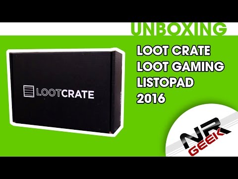 Loot Crate - Loot Gaming - Listopad 2016 - Mythic - Unboxing