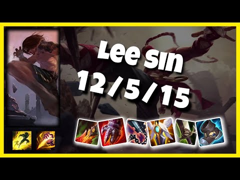 Lee Sin 11.5 S11 Jungle Challenger Replay (12/5/15) - NA