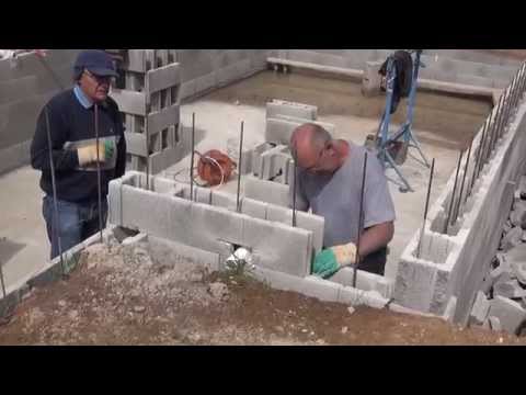 comment construire une piscine en bloc a bancher