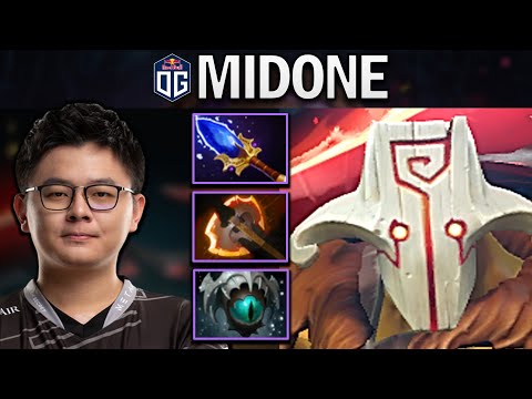 OG.MIDONE JUGGERNAUT WITH AGHANIMS-SKADI - DOTA 2 7.27 GAMEPLAY