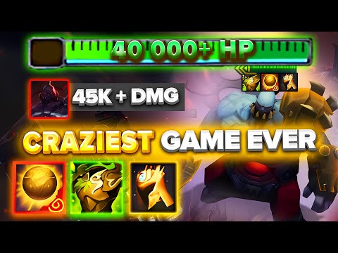 THIS 40K HP SION BUILD COMPLETELY BROKE THE GAME | TFT Set 16