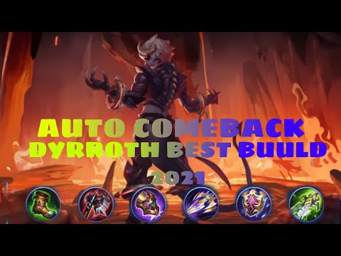 DYRROTH BEST BUULD 2021 | top 1 INDIAN DYRROTH GAMEPLAY____. MOBILE LEGENDS 👍👍