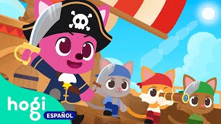Los Gatos Piratas | La Aventura Mágica | Dibujo Animado Para Niños | Hogi en español