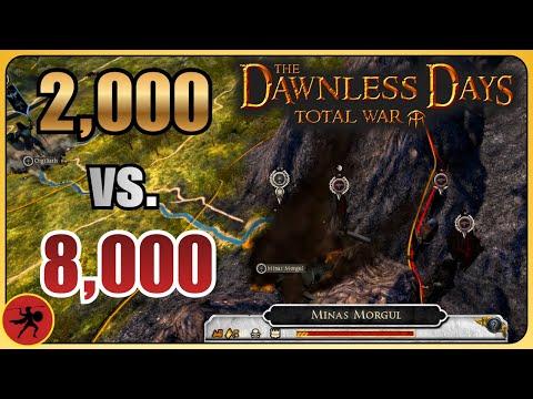 I Survived an IMPOSSIBLLE Siege at Minas Morgul in Dawnless Days (2,000 vs 8,000)