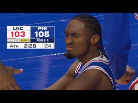 Final 2:53 WILD ENDING 76ers vs Clippers | November 17, 2025