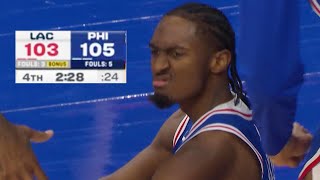 Tyrese Maxey - Philladelphia Sixers - Los Angeles Clippers