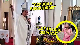 💥ARCEBISPO DE SANTA MARIA DESCE O CAJADO E ACABA COM O BAILE NAS PARÓQUIAS!!!
