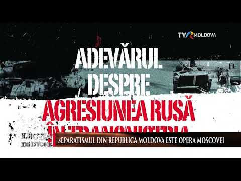 Lecția de Istorie. "Adevărul despre războiul Rusiei la Nistru"
