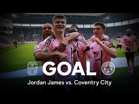 GOAL | Jordan James | Coventry City 2-1 Leicester City | Sky Bet Championship 2025/26